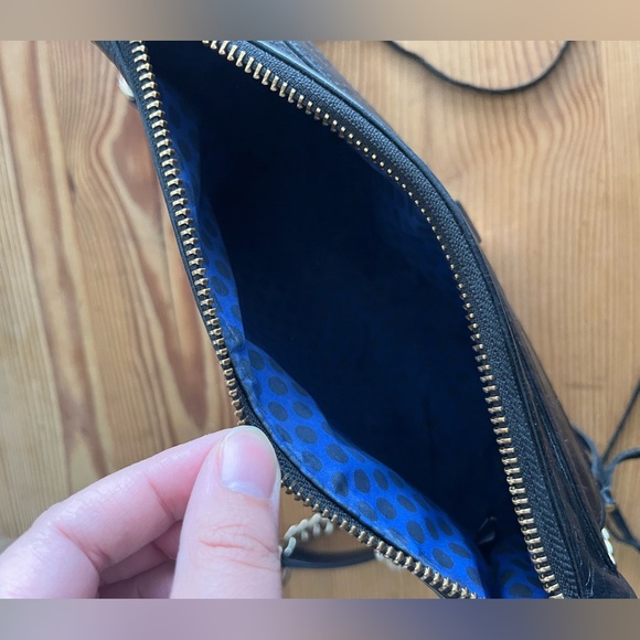Rebecca Minkoff Mini Mac Crossbody Bag Black - Picture 7 of 10